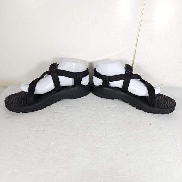 Chaco women’s Z/1 Classic Size US 10 Black Strappy Outdoor Sport Sandals Shoes - Picture 7 of 16